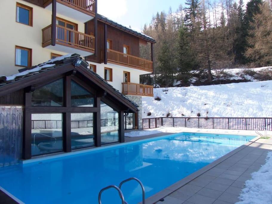לאנסלבור-מון-סני Residences De Luxe Les Alpages Val Cenis - 4 Pers מראה חיצוני תמונה